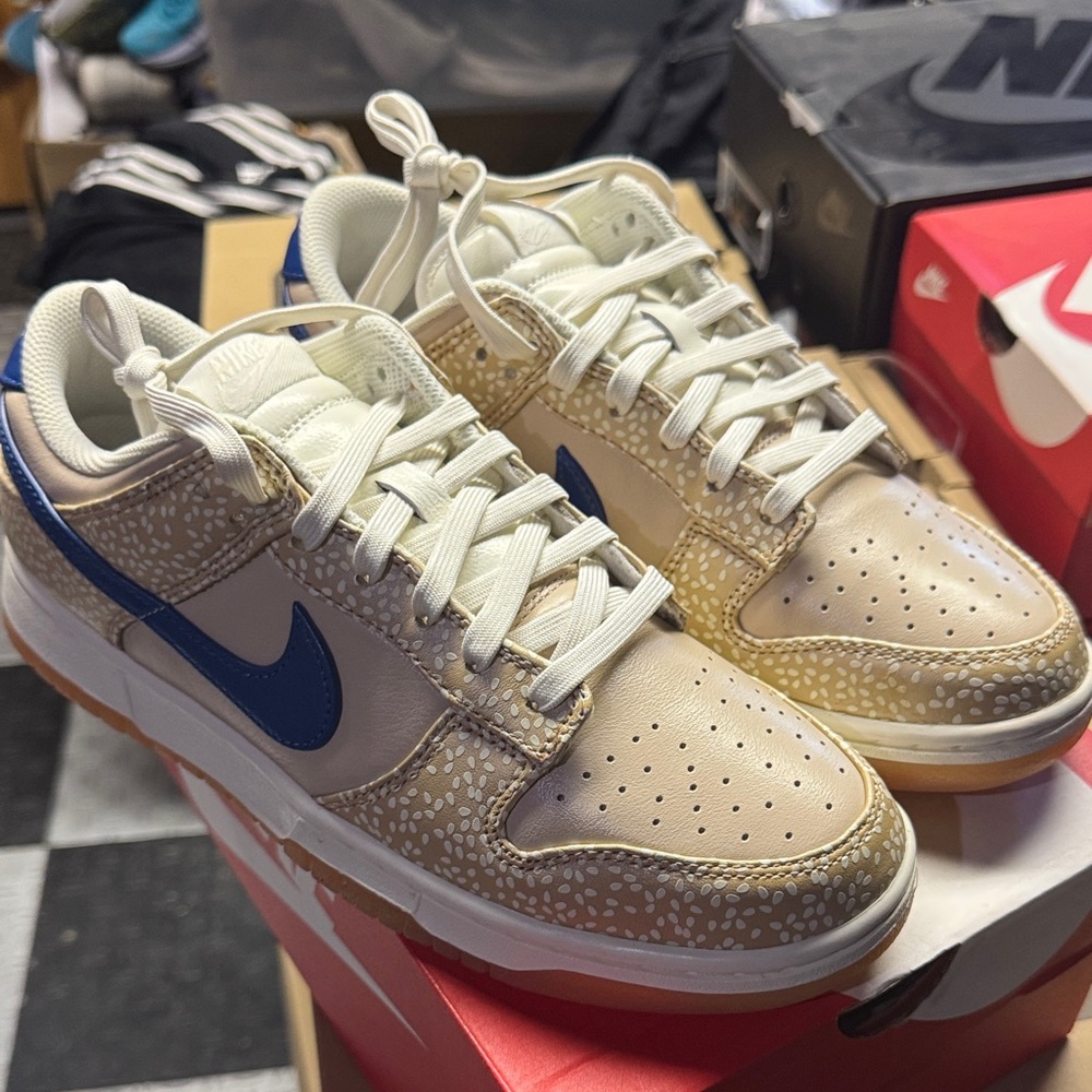 Nike dunk low Montreal bagel sesame